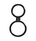 Preview: Linx Dual Ring Cock & Ball Ring Black