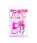 Preview: Clit Ring Strong Vibration pink