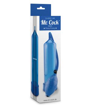 Mr.Cock Classic Penis Pump blue