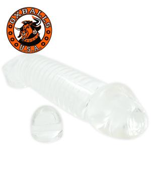 Oxballs Muscle Cocksheet clear one size