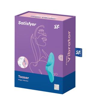 Satisfyer Teaser Finger Vibrator light blue NETTO