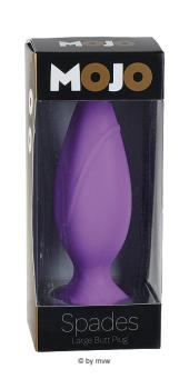 Mojo Spades Butt Plug large purple
