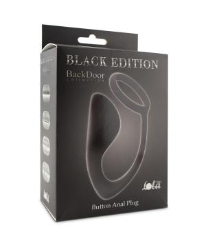 Lola Black edition Button Anal Plug black