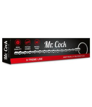 Mr.Cock Extreme Line Deep Pearl flexible Penisplug