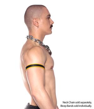 Prowler RED Bicep Band Black/Yellow OS