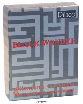 Rilaco Black Wonder 4 Kondome NETTO