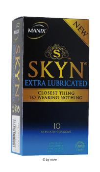Manix Skyn Extra Lubricated Latex Frei 10 Kondome NETTO