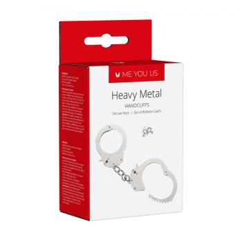 Kinx Heavy Metal Handcuffs silver