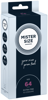 Mister Size 10 Kondome 64mm NETTO