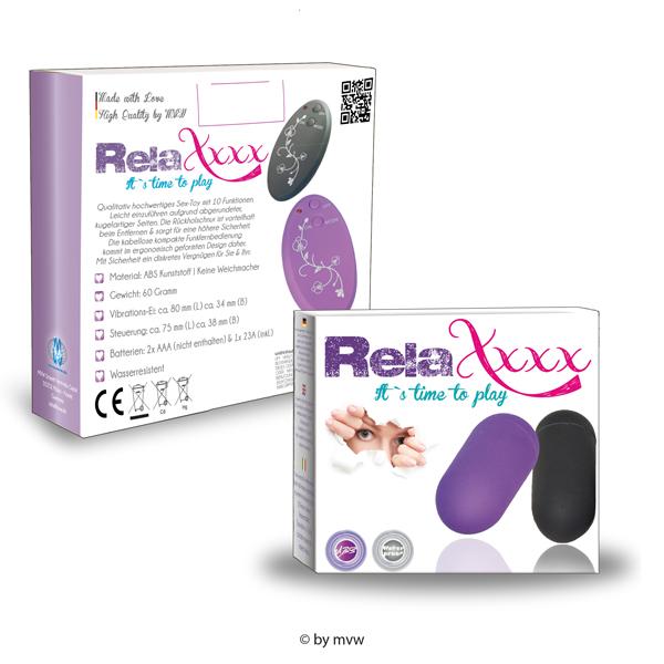 RelaXxxx Remote Egg Deko Packaging