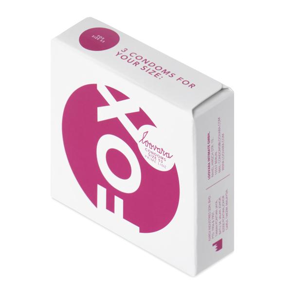 Kondome Fox 53mm 3 stueck