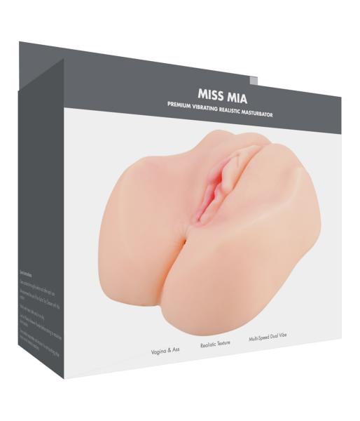 Linx Miss Mia Premium Vibrating Realistic Masturbator Flesh