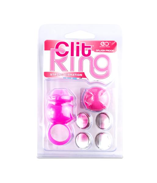 Clit Ring Strong Vibration pink