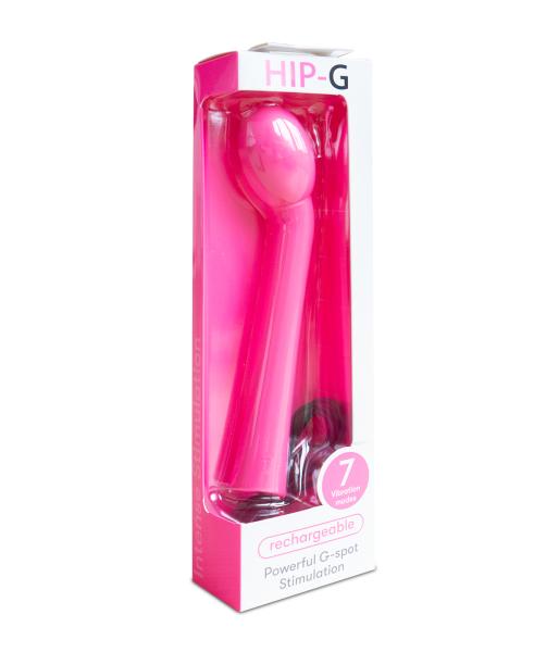 HIP-G Rechargable Vibrator pink