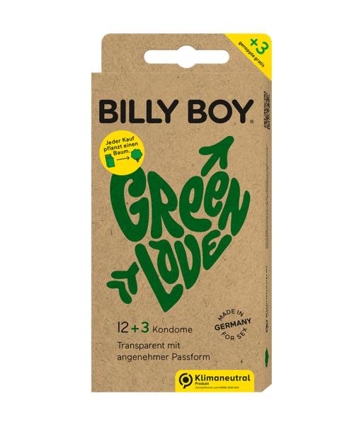 Billy Boy Green Love 12+3  Kondome