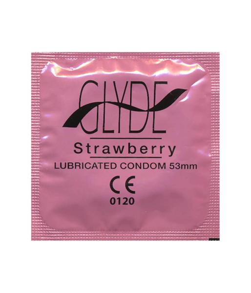 Glyde Kondome Vegan Strawberry 10er
